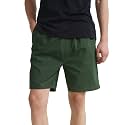 DaMENSCH Cotton Lounge Elasticated Waistband, Bermuda Pants, Relaxed Fit, Home Shorts for Men