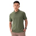 DAMENSCH Men's Cotton Blend Solid Regular Fit T-Shirt
