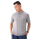 DAMENSCH Men's Cotton Blend Solid Regular Fit T-Shirt