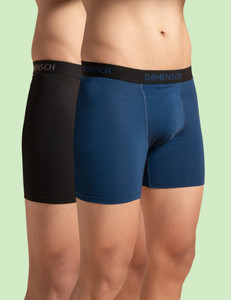 Damensch Pack of 2 Combed Cotton Stretch