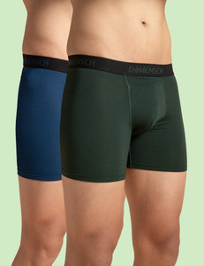 Damensch Pack of 2 Combed Cotton Stretch