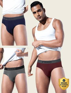Damensch Pack of 3 Micro Modal Stretch