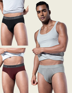 Damensch Pack of 3 Micro Modal Stretch