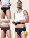 Damensch Pack of 3 Micro Modal Stretch