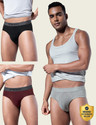 Damensch Pack of 3 Micro Modal Stretch