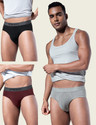 Damensch Pack of 3 Micro Modal Stretch