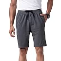 DAMENSCH Regular Fit Solid Combed Cotton Blend Knit Shorts Dual Side Pockets Quick Dry Antimicrobial Finish Loungewear and Casualwear Knit Shorts for Men