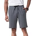 DAMENSCH Regular Fit Solid Combed Cotton Blend Knit Shorts Dual Side Pockets Quick Dry Antimicrobial Finish Loungewear and Casualwear Knit Shorts for Men