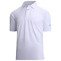 Damipow Golf Shirts for Men Dry Fit Short Sleeve Print Collared Polo Shirt