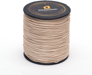 damodaram 1mm nylon macrame cord dori for art craft  diy projects biscuit thread
