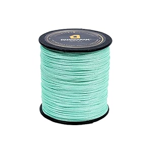 1mm nylon macrame thread corddori for art craft amp diy projects 100 mtr sea green