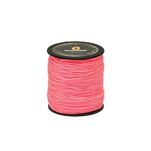 1mm nylon macrame thread cord dori for art craft amp diy projects 100 mtr baby pink