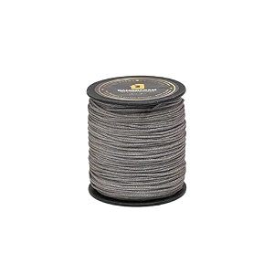 1mm nylon macrame thread cord dori for art craft amp diy projects 100 mtr english grey