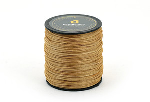 damodaram 1mm nylon macrame thread cord for art craft  diy projects 100 mtr beige chiku thread