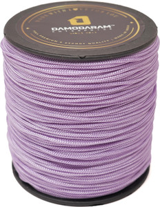 damodaram 1mm nylon macrame thread cord dori for art craft  diy projects purple thread