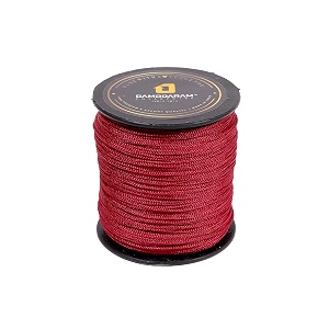 1mm nylon macrame thread corddori for art craft amp diy projects 100 mtr maroon
