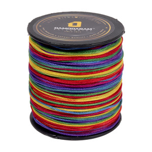 damodaram 1mm nylon macrame thread cord dori for art craft  diy projects multi colour thread
