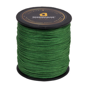 damodaram 1mm nylon macrame thread cord for art craft  diy projects 100 mtr green thread