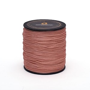 1mm nylon macrame thread corddori for art craft amp diy projects 100 mtr peach