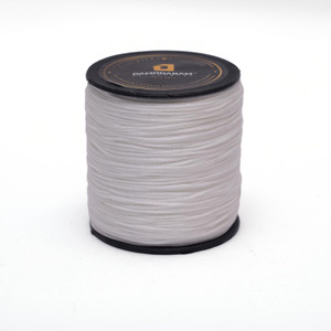 damodaram 1mm nylon macrame thread cord dori for art craft  diy projects off white thread