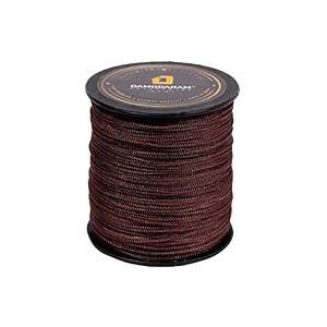 1mm nylon macrame thread cord dori for art craft amp diy projects 100 mtr baby pink