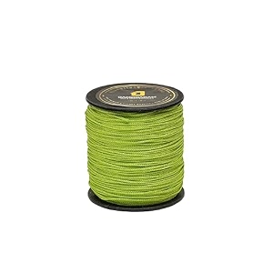 1mm nylon macrame thread cord dori for art craft amp diy projects 100 mtr parrot green popati