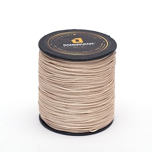 1mm nylon macrame thread corddori for art craft amp diy projects 100 mtr biscuit light gold