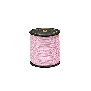 1mm nylon macrame thread cord dori for art craft amp diy projects 100 mtr baby pink