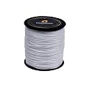 1mm Nylon Macrame Thread Cord/Dori for Art Craft &amp; DIY Projects (100 MTR, Bleach White)