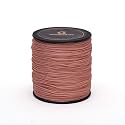 1mm Nylon Macrame Thread Cord/Dori for Art Craft &amp; DIY Projects (100 MTR, Peach)