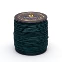 1mm Nylon Macrame Thread Cord/Dori for Art Craft &amp; DIY Projects (100 MTR, Bottle Green)