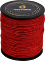 DAMODARAM 1mm Nylon Macrame Thread Cord For Art Craft & DIY Projects (100 MTR, Red) Thread