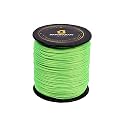 1mm Nylon Macrame Thread Cord/Dori for Art Craft &amp; DIY Projects (100 MTR, Fluorescent Neon Popati)