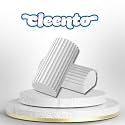 Damp Duster Cleaning Sponge, Multi-Surface Dust Cleaner Magic Eraser for Blinds, Hair, Glass, Mirrors, Car, Baseboards &amp; Window Grooves - All Purpose, Reuseable Household Supplies (2 Pack)