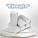 Damp Duster Cleaning Sponge, Multi-Surface Dust Cleaner Magic Eraser for Blinds, Hair, Glass, Mirrors, Car, Baseboards & Window Grooves - All Purpose, Reuseable Household Supplies (6 Pack)