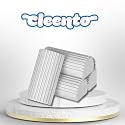 Damp Duster Cleaning Sponge, Multi-Surface Dust Cleaner Magic Eraser for Blinds, Hair, Glass, Mirrors, Car, Baseboards &amp; Window Grooves - All Purpose, Reuseable Household Supplies (4 Pack)