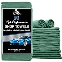 DAN RIVER Shop Towels 12x14 inc 50 Pack Green Terry Cloth Rags