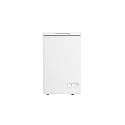 Danby DCF035A6WM 3.5 cu. ft. Square Model Chest Freezer DOE Front mounted mechanical thermostat: Easy to use, adjustable variable temperature range