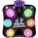 Dance Mat Toys with Bluetooth, Electronic Dance Pad for 3-12 Year Old Kids