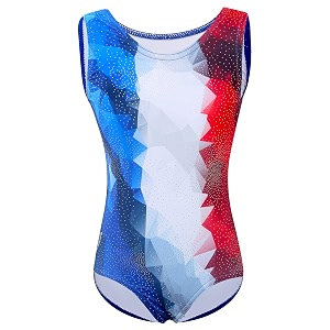Dancina Girls Gymnastics Tank Top Leotard Dancewear
