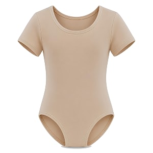 Dancina Toddler Short Sleeve Leotard for Girls