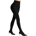 DancMolly Opaque Fleece Lined Tights for Women, High Waist Warm Winter Thermal Control Top Pantyhose