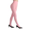 DancMolly Opaque Fleece Lined Tights for Women, High Waist Warm Winter Thermal Control Top Pantyhose