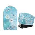 Dandelion Floral Dragonfly 2 Pcs Kitchen Appliance Dust-proof Cover with Drawstring Hem Stand Mixer Blender and Toaster Oven Bread Maker Machine Dust Covers