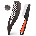 Dandruff Comb Removal 2PC Hollow Fine Tooth Scalp Detox Hair Care Tool