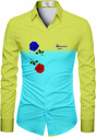 danev enterprise Unstitched Polycotton Shirt Fabric Colorblock