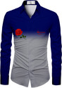 danev enterprise Unstitched Polycotton Shirt Fabric Colorblock