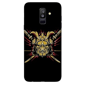 dangerous king icon hard printed designer case for samsung galaxy a6 plus 2018 back cover mrr1486