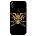 Dangerous King Icon Hard Printed Designer Case for Apple iPhone X (Logo View Case) Back Cover MRR1486