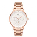 DANIEL WELLINGTON Multifunction Silver Dial Analog Watch